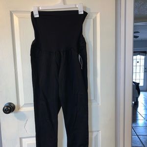Brand New Maternity Black Ankle Jeggings
